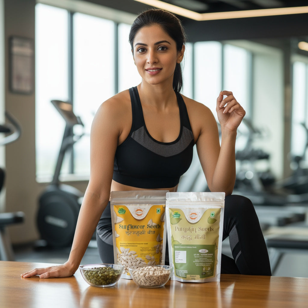 Pumpkin Seeds and Sunflower Seed Combo