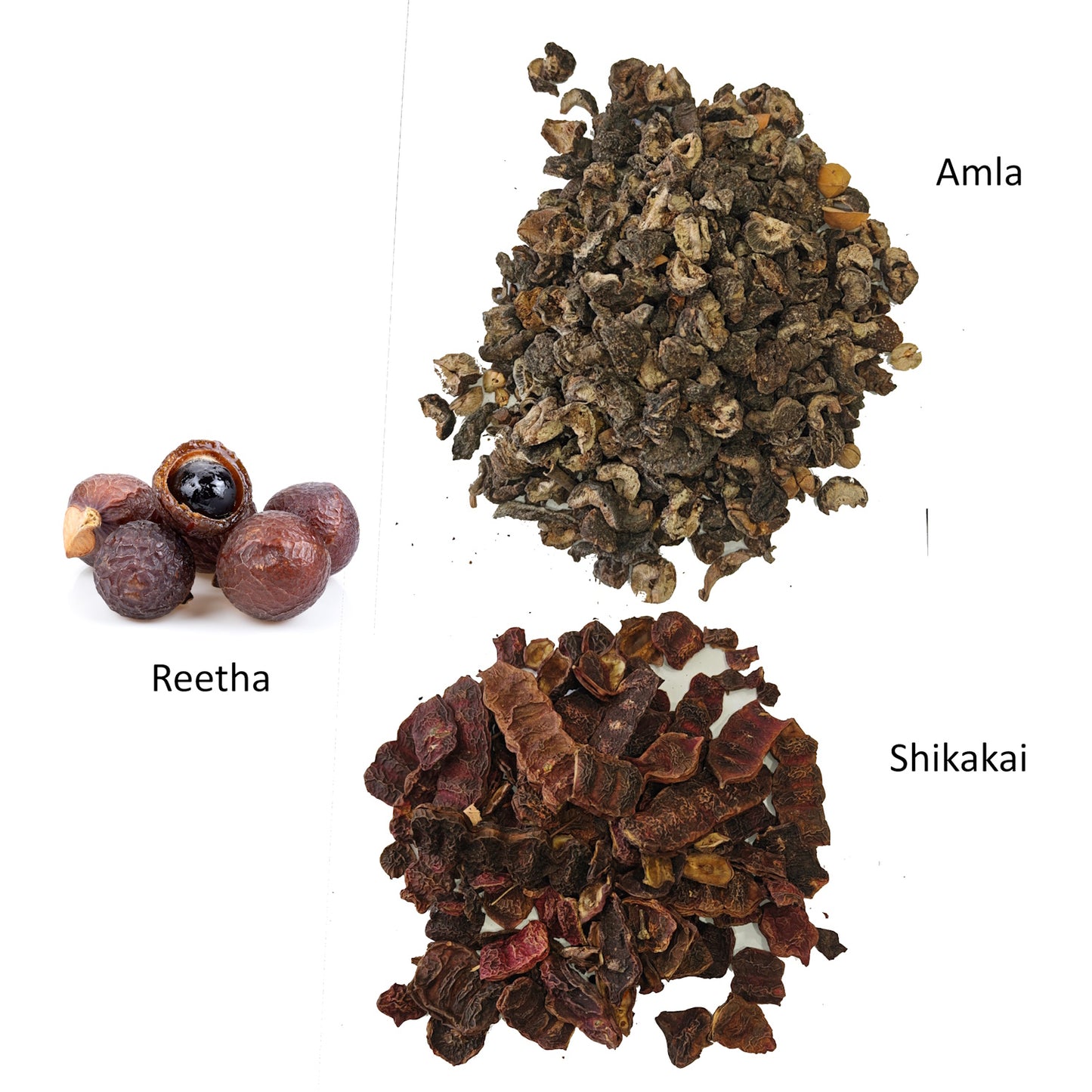 Amla Reetha and Shikakai Whole Combo