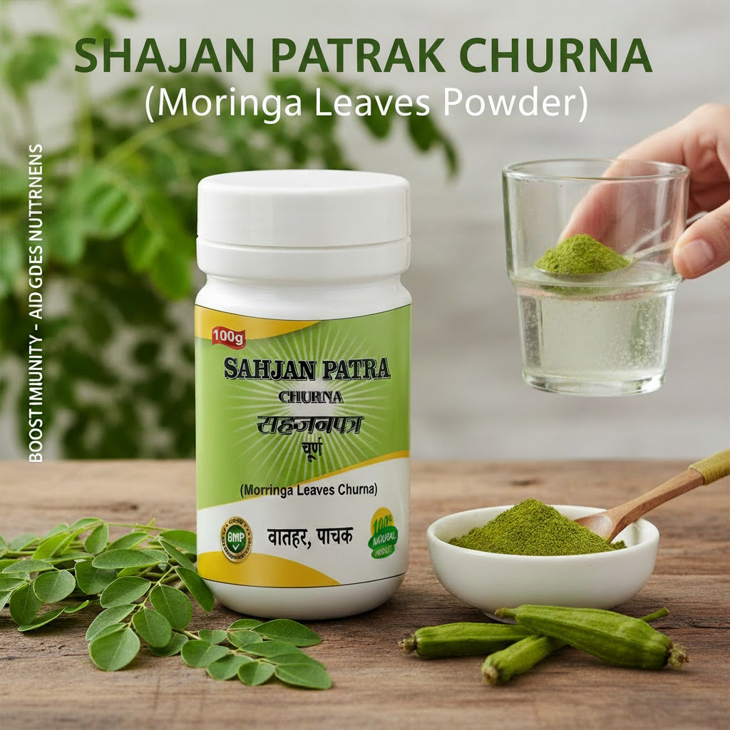 Sahjan Patrak Chunra | Moringa Powder | Moringa Leaves Churna